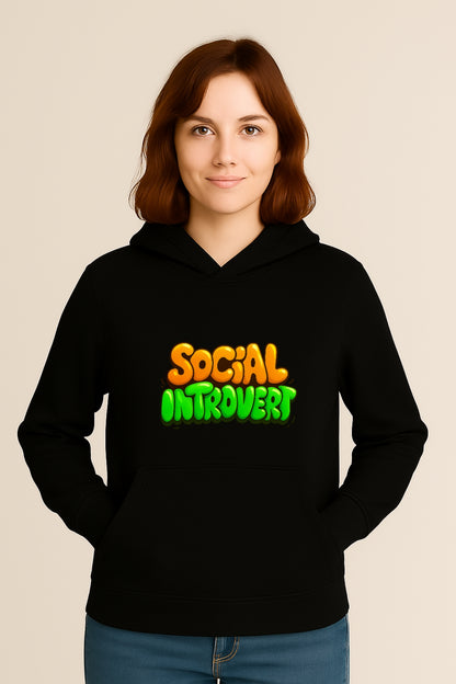Social Introvert - women's Hoodie
