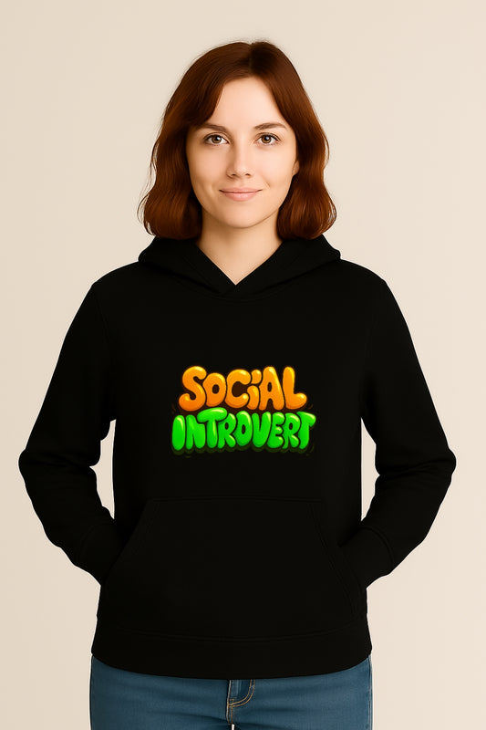 Social Introvert - women's Hoodie