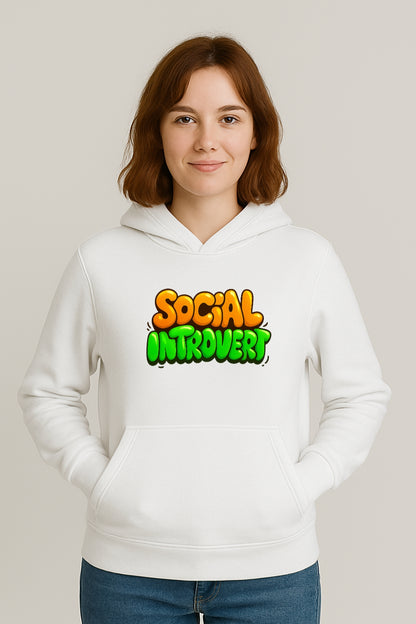 Social Introvert - women's Hoodie