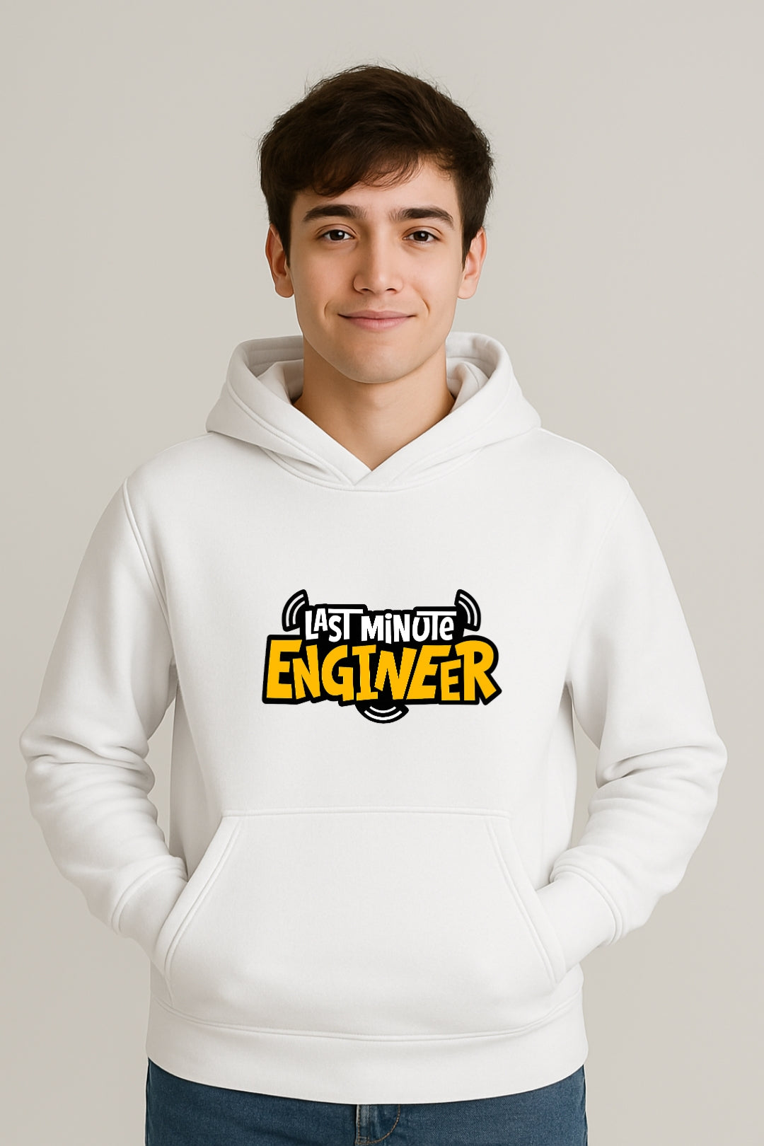 Last Minute Engineer - Men's Hoodie