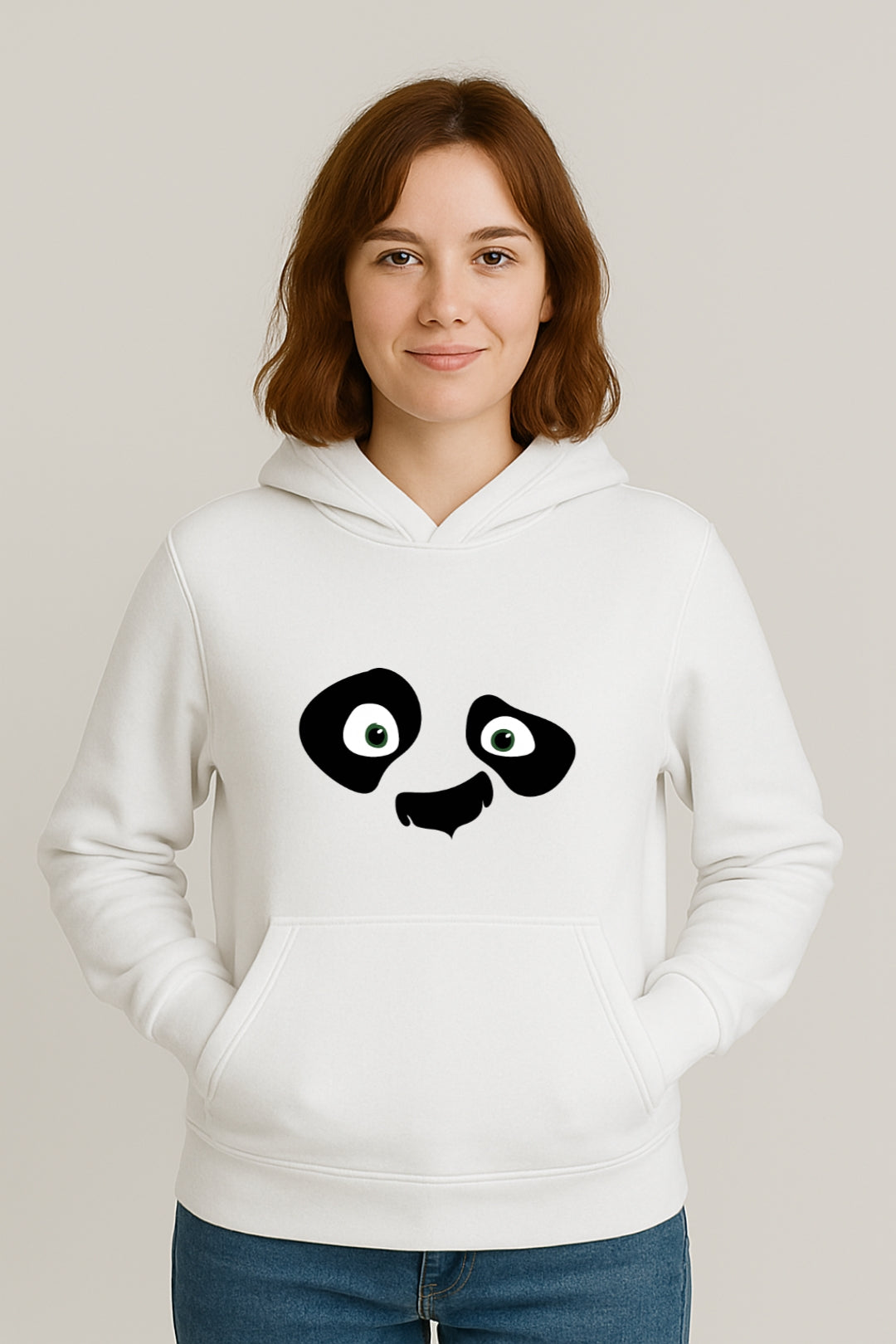 Panda Peek - Woman's Hoodie
