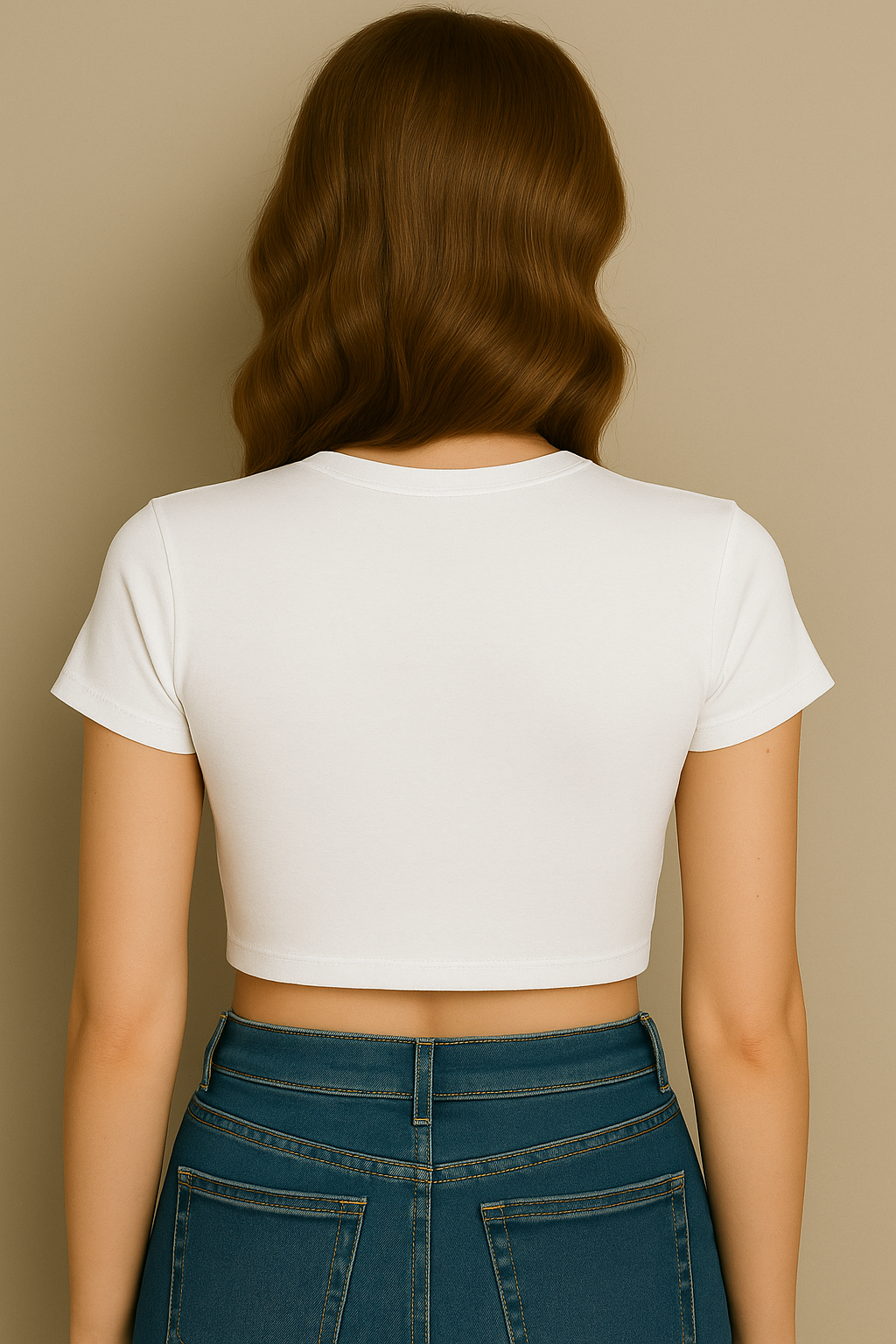 Lazy Panda Vibe - Crop Top