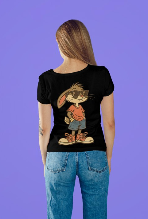"Cool Bunny Vibes" Women's T-Shirt